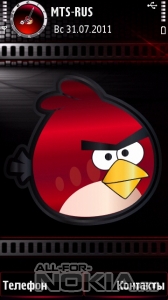 angry bird by primavera77