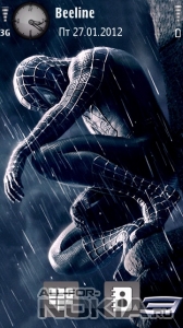 Black Spiderman by Roopu
