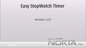 Easy StopWatch Timer v1.0.0