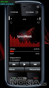 Nokia 5800 XpressMusic mod for TTPod by RAZOR-DEATH