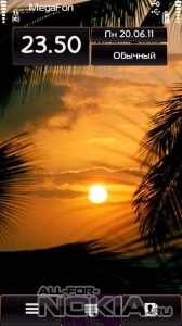 Caribbean sunset by hank