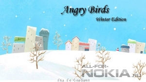 Angry birds winter