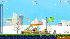 Angry birds winter