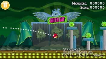 Angry Birds Green Day