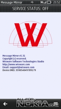MsgMirror Symbian