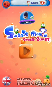 Sweets Mania Space Quest  Windows Phone -  