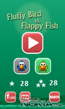 FluffyBirdvsFlappyFish  Windows Phone -  