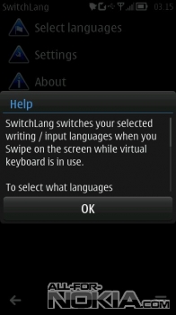   Switch Language&nbsp; Symbian 3