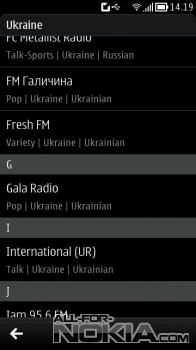   CuteRadio&nbsp; Symbian 9.5