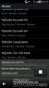   CuteRadio  Symbian 3