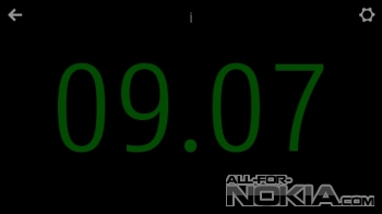  Приложение&nbsp;Big Clock для Symbian Anna