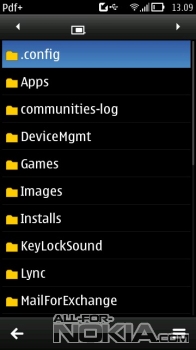  Рабочая среда&nbsp;Pdf+ Basic для Symbian Anna