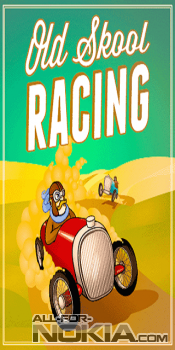  Экран загрузки Old Skool Racing для Symbian Anna