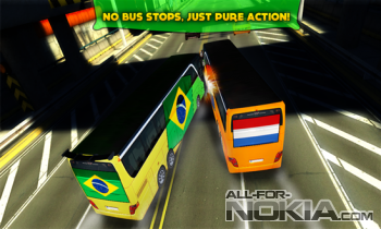 Soccer Team Bus Battle -   