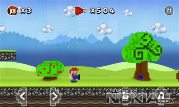 Pixel Super Mario -  