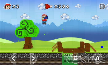 Pixel Super Mario - 