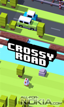 Crossy Road - опасная дорога