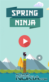 Spring Ninja Hero! - минимализм