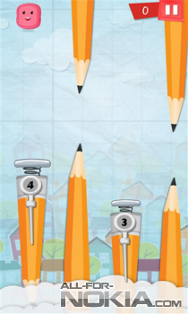 Pencil Obstacle -  