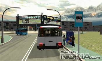 Russian Bus Simulator 3D - водитель