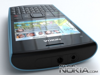 Nokia X2-01 - недорогой мобильный телефон, оснащенный QWERTY клавиатурой