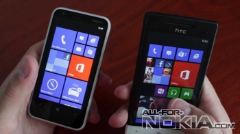 Сравнение Nokia Lumia 620 и HTC 8S