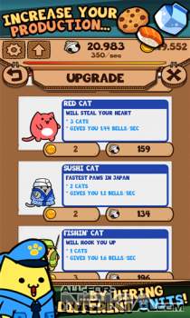 Kitty Cat Clicker - персонажи